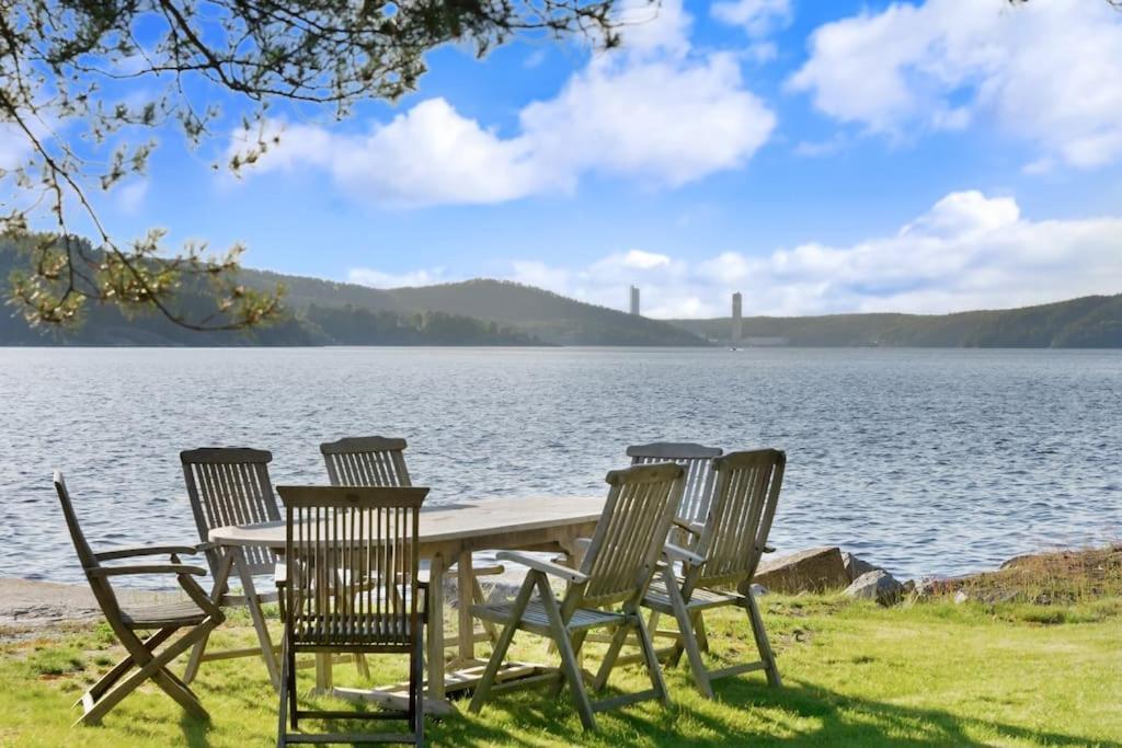 Sommerhus Ved Iddefjorden هالدن المظهر الخارجي الصورة