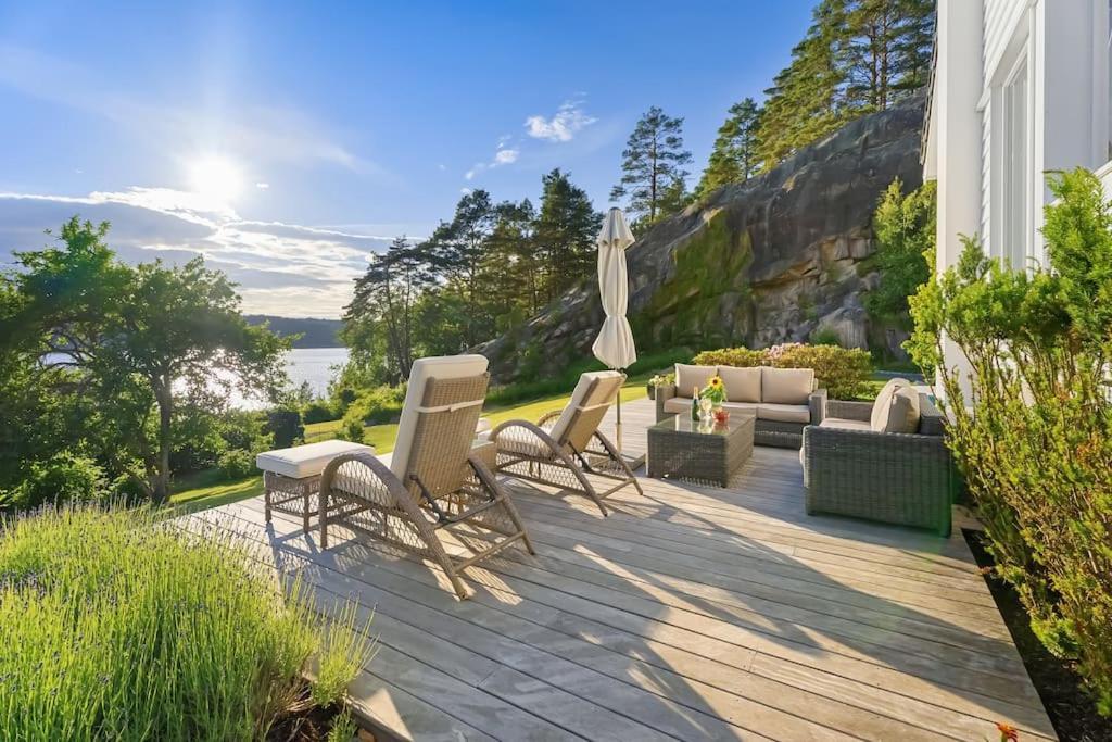 Sommerhus Ved Iddefjorden هالدن المظهر الخارجي الصورة