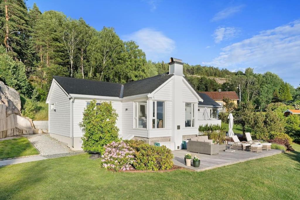 Sommerhus Ved Iddefjorden هالدن المظهر الخارجي الصورة